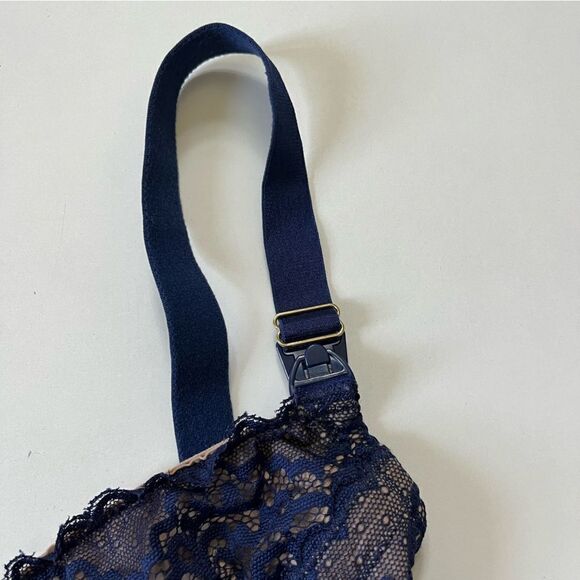 The Dairy Fairy Ayla Luxury Lace Nursing + Handsfree Pumping Bra 5 XL - Picture 10 of 12